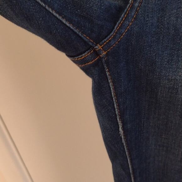 Current/Elliott Stiletto Niagara Destroy Distressed Denim Blue Skinny Jeans 30 - Picture 8 of 15